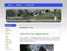 Tablet Screenshot of briggelershome.ch